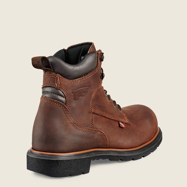 Red wing 6 cheap inch steel toe boots